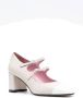 Carel Platte schoenen met dubbele gespsluiting Beige Dames - Thumbnail 2