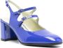 Carel Platte schoenen met verstelbare bandjes en glitterapplicaties Blue Dames - Thumbnail 4