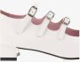 Carel Witte Mary Jane Patent Leren Schoenen White Dames - Thumbnail 5