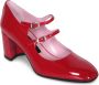 Carel Alice Mary Jane Patentleren Schoenen Red Dames - Thumbnail 4