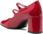 Carel Rode Lakleren Blokhak Sandalen Red Dames - Thumbnail 3