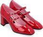 Carel Rode lakleren hoge hak schoen Red Dames - Thumbnail 4