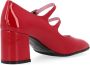 Carel Rode lakleren hoge hak schoen Red Dames - Thumbnail 5