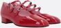 Carel Rode platte schoenen met gespbanden Red Dames - Thumbnail 9