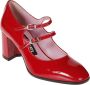 Carel Rode Lakleren Schoenen Red Dames - Thumbnail 2