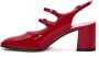 Carel Rode Slingback Pumps met 60mm Hak Red Dames - Thumbnail 3