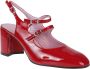 Carel Rouge Slingback Sandalen Red Dames - Thumbnail 2