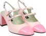 Carel Roze Lakleren Slingback met Amandelvormige Neus Pink Dames - Thumbnail 7