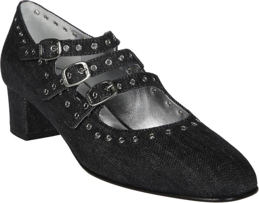 Carel Stijlvolle Mary Jane Schoenen Black Dames