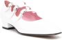 Carel Witte Patent Leren Mary Jane Schoenen White Dames - Thumbnail 7