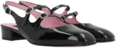 Carel Zwart Lakleren Slingback Mary-Jane Black Dames