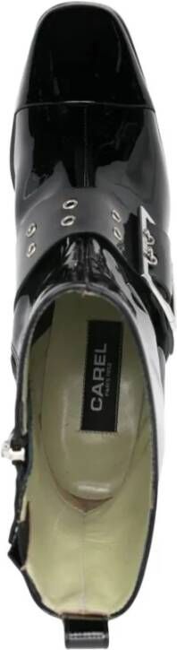 Carel Zwarte Lak Schoenen Black Dames