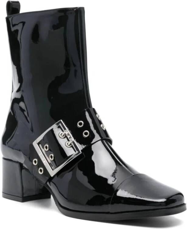 Carel Zwarte Lak Schoenen Black Dames