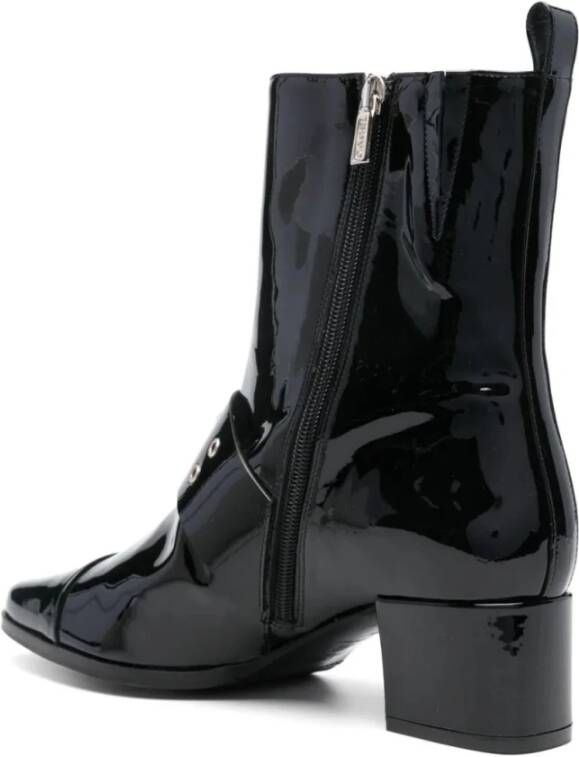 Carel Zwarte Lak Schoenen Black Dames