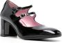 Carel Zwarte Lakleren Mary Jane Schoenen Black Dames - Thumbnail 3