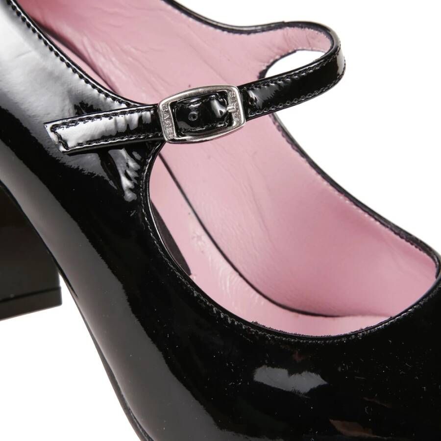 Carel Zwarte Lakleren Stijlvolle Schoenen Black Dames