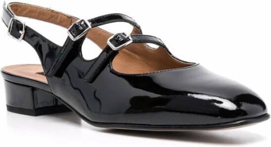 Carel Zwarte Mary Jane Patentleren Schoenen Black Dames