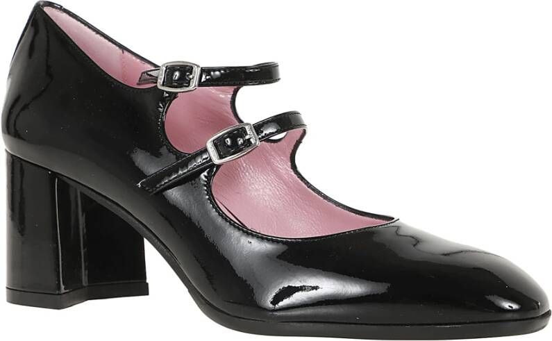 Carel Zwarte Mary Janes Pumps Elegante Stijl Black Dames