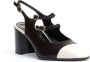 Carel Zwarte Slingback Pumps met IJsneus Black Dames - Thumbnail 2