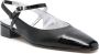 Carel Zwarte Slingback Schoenen Gestapelde Zool Black Dames - Thumbnail 4