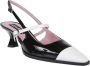 Carel Zwart Wit Slingback Sandalen Multicolor Dames - Thumbnail 2