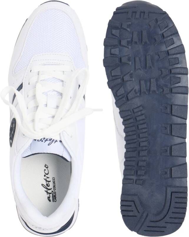 carlo colucci Moderne sportschoenen met hoge prestaties White Heren