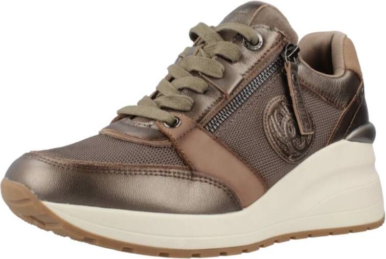 Carmela Casual Sneakers voor Mannen en Vrouwen Brown Dames