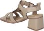 Carmela Elegante High Heel Sandalen Beige Dames - Thumbnail 3