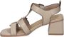 Carmela Elegante High Heel Sandalen Beige Dames - Thumbnail 4