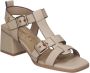 Carmela Elegante High Heel Sandalen Beige Dames - Thumbnail 6