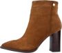 Carmela Elegant Heeled Boots Brown Dames - Thumbnail 3