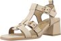 Carmela Elegante High Heel Sandalen Beige Dames - Thumbnail 8