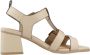 Carmela Elegante High Heel Sandalen Beige Dames - Thumbnail 10