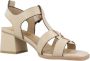 Carmela Elegante High Heel Sandalen Beige Dames - Thumbnail 11