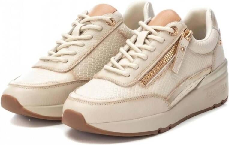 Carmela Hielo Sneakers Beige Dames