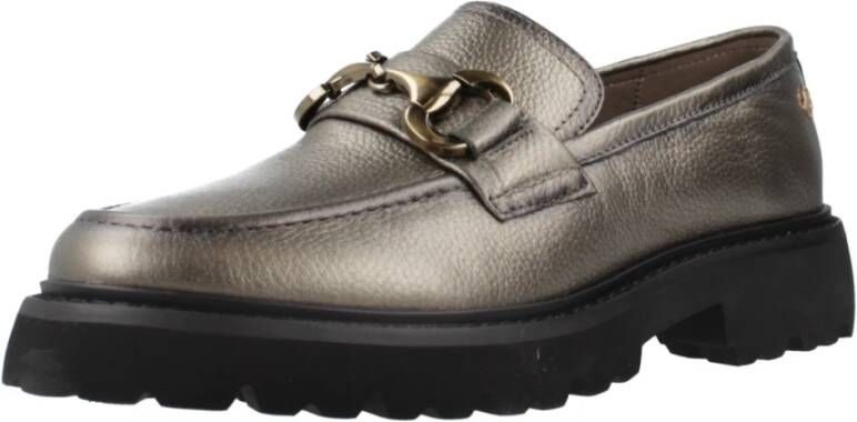 Carmela Klassieke Loafers Schoenen Brown Dames