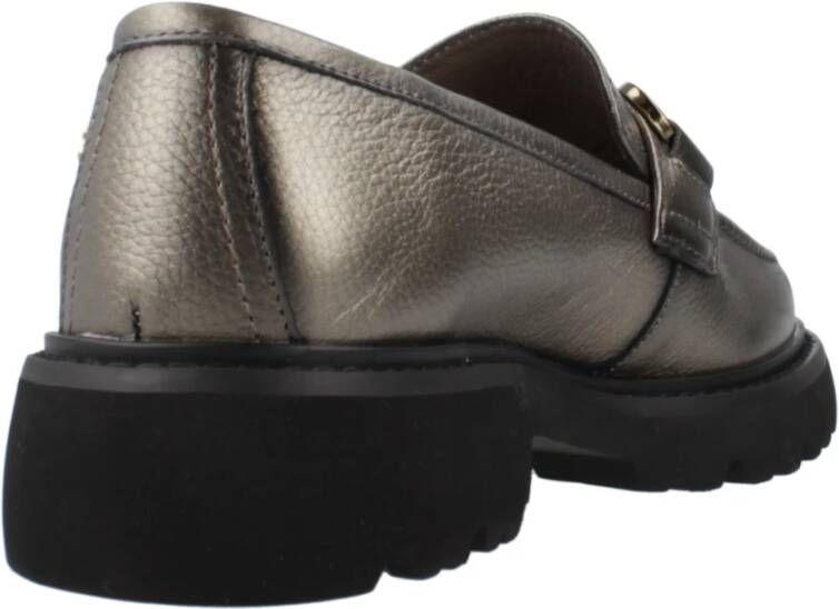 Carmela Klassieke Loafers Schoenen Brown Dames