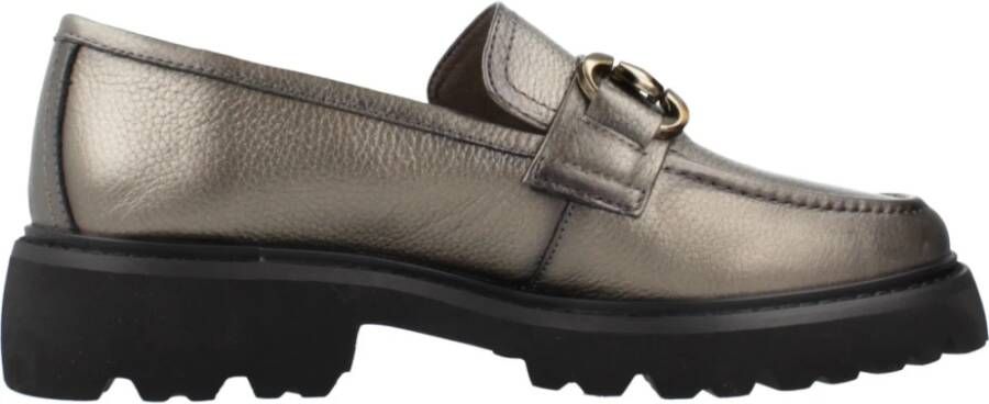 Carmela Klassieke Loafers Schoenen Brown Dames