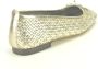 Carmela Metallic Gevlochten Ballet Flats Yellow Dames - Thumbnail 3