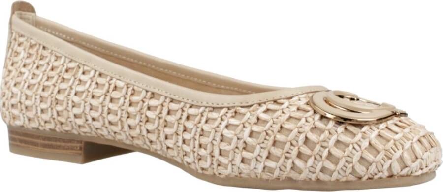 Carmela Stijlvolle Ballerina Schoenen voor Vrouwen Beige Dames