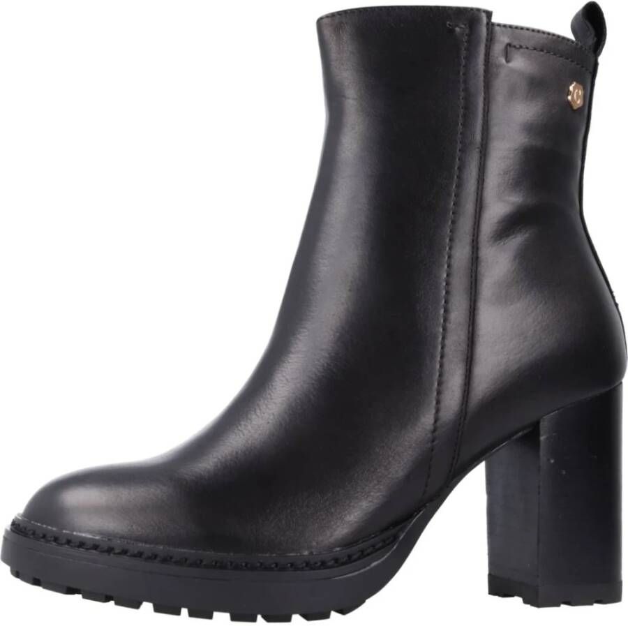 Carmela Stijlvolle Heeled Boots Black Dames