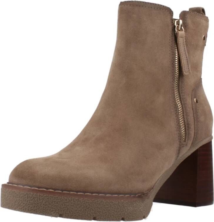 Carmela Stijlvolle Heeled Boots Brown Dames