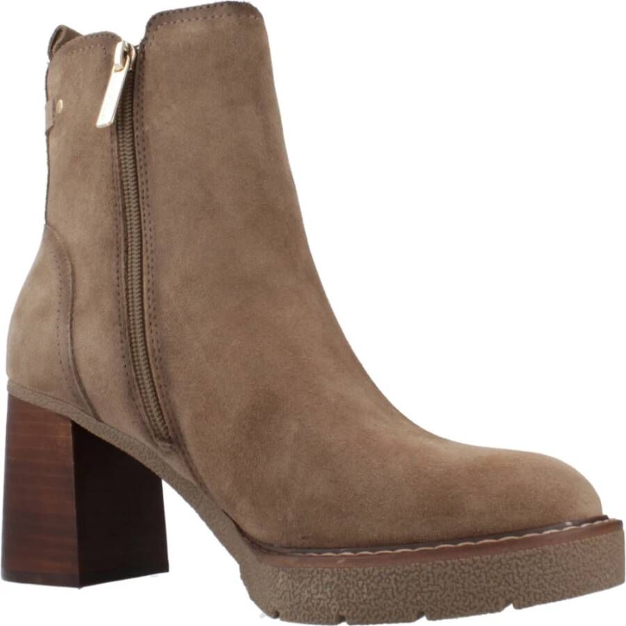 Carmela Stijlvolle Heeled Boots Brown Dames