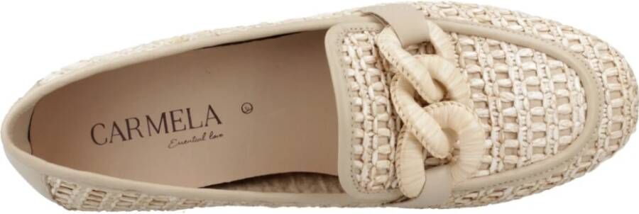 Carmela Stijlvolle Loafers voor Vrouwen Beige Dames