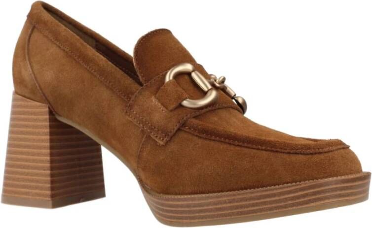 Carmela Stijlvolle Loafers voor Vrouwen Brown Dames