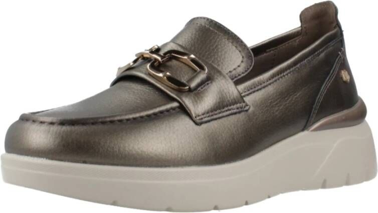 Carmela Stijlvolle Loafers voor Vrouwen Gray Dames