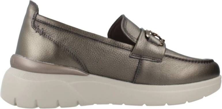 Carmela Stijlvolle Loafers voor Vrouwen Gray Dames