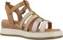 Carmela Stijlvolle Platte Sandalen Brown Dames - Thumbnail 6