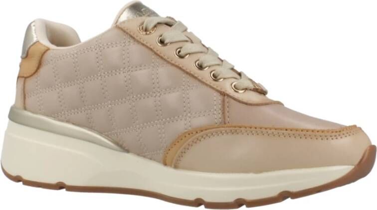 Carmela Stijlvolle Sneakers voor Mannen en Vrouwen Beige Dames