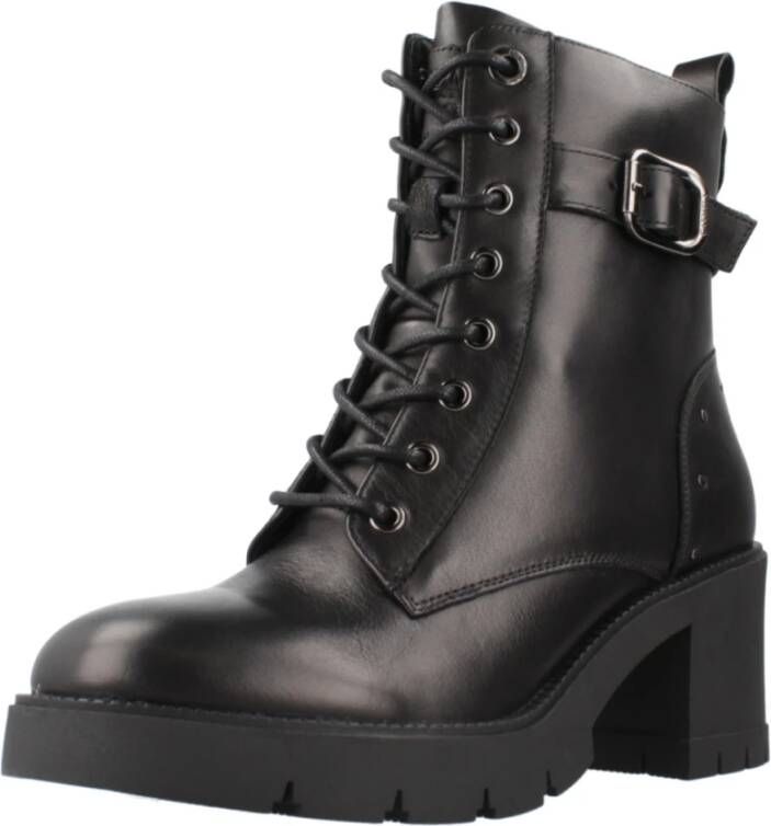 Carmela Stijlvolle Veterschoenen Black Dames